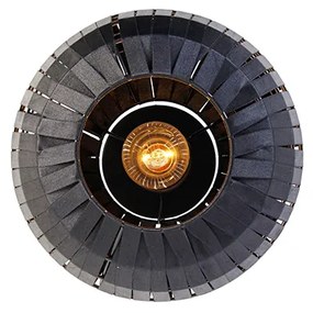 Plafoniera moderna neagra 26 cm - Zoë