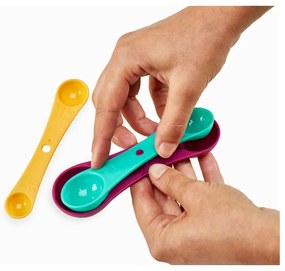 Set 3 măsurători colorate Metaltex Spoons