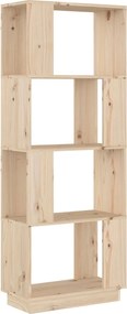 vidaXL Bibliotecă/Separator cameră, 51x25x132 cm lemn masiv pin