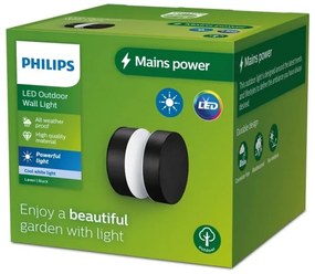 Aplică LED de exterior Philips LAVEN LED/6W/230V 4000K IP44