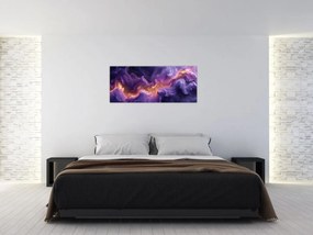 Tablou - Nebuloasa purpurie (120x50 cm)