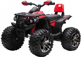 ATV Electric cu acumulator pentru copii NOVOKIDS™ PowerQuad PRO , Cu melodii si lumini, Lungime 103 cm, 3-8 ani , Max 35 kg , Roti EVA, 12V, 4