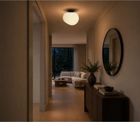 BRILAGI - Plafonieră PEBBLES 1xE27/40W/230V Ø 30 cm neagră