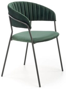 Scaun K426 Velvet Verde – l57 x A54 x H79 cm