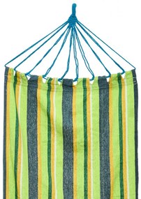 HR HAMAC GREEN STRIPES 200X80CM | Produs de Calitate Superioară