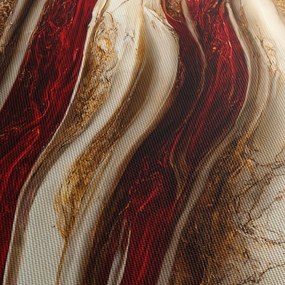 Tablou - Aur - textură albă (cu ceas) (90x30 cm)