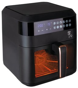 Friteuza cu aer cald, airfryer, capacitate 6.3 L Black Rose Berlinger Haus BH 9446
