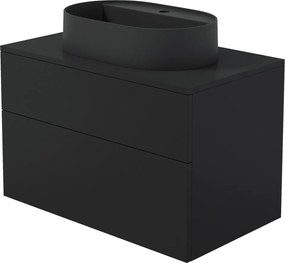 Prizma Mobilier de baie , cu chiuvetă din granit - 55x35 cm SDNB8SNU6B