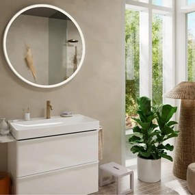 Baterie lavoar Hansgrohe Tecturis S EcoSmart+ finisaj bronz periat cu ventil Pop-Up