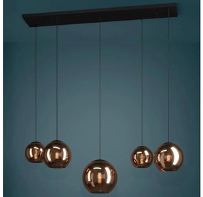 Lustră pe cablu Eglo 390388 CORDOBA 5xE27/40W/230V cupru