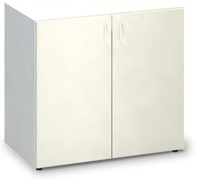 Dulap jos ProOffice 80 x 47 x 73,5 cm, alb