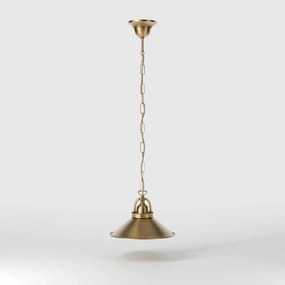 Pendul stil industrial din alama personalizabila Alice 25cm