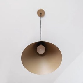 Lustră suspendată pe cablu ETNA II, 1xE27/15W/230V, diametru 25 cm, bej