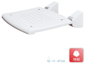 Scaun rabatabil de perete dus pentru persoane cu dizabilitati Metaform Safe Top 101H46602