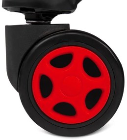 Scaun de joc negru/roșu Yenkee