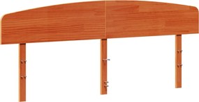 vidaXL Tăblie de pat, maro ceruit, 200 cm, lemn masiv de pin