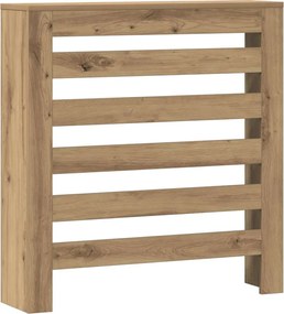 vidaXL Mască pentru calorifer stejar artizanal 78x20x82 cm lemn