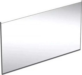 Oglinda cu iluminare si dezaburire Geberit Option Plus Square 120 cm negru - aluminiu eloxat