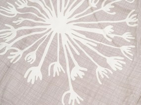 Lenjerie de pat din bumbac SOFT MEADOW maro Dimensiune lenjerie de pat: 70 x 90 cm | 140 x 200 cm