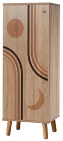 Mobilier Hol Beside 33 (stejar sonoma + piatră) . 1093998