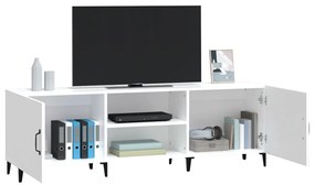 Comoda TV, alb, 150x30x50 cm, lemn compozit 1, Alb