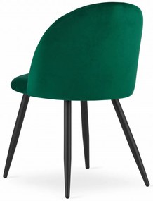 Scaun din catifea verde BELLO