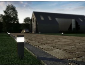 Lampă de exterior cu senzor și cu priză GARD 1xE14/60W/230V IP44