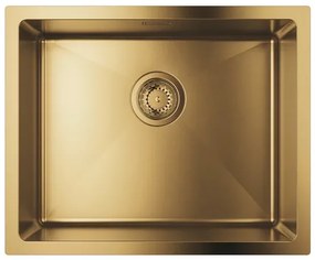 Chiuveta inox Grohe K700U auriu periat 54.4x44.4 cm 1 cuva