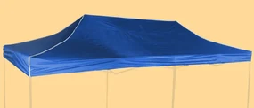 Prelată acoperiș  6x3m - hexagonal, Albastru