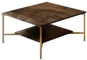 Set de mobilier pentru living Gold, Nuc Negru