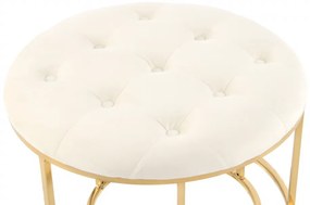 Set 2 tabureti tapitati Becky albi