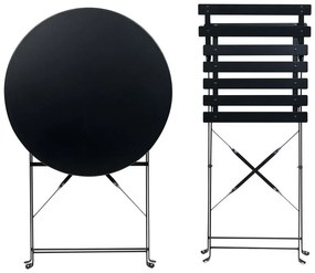 Set mobilier pentru balcon Frey (negru). 1078882