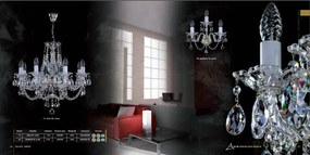 Aplica de perete Cristal Bohemia Exclusive MADISON III.va WL CE