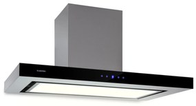 Ilona Brilliant Edition, hotă de perete, 90 cm, 622 m³/h, touch, negru