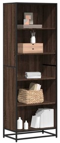 vidaXL Bibliotecă, stejar maro, 60x35x170,5 cm, lemn prelucrat
