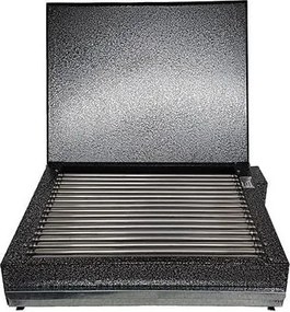 La mâna a doua: Gratar electric Rubino es-2.75, 2750W, Capac, 38x33cm, Gri