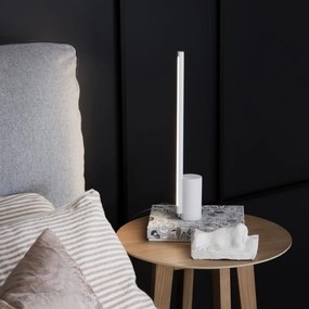 Veioza LED minimalista ESSENCE TL ROUND BIANCO 3000K