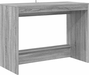 vidaXL Birou pentru pat Gri Sonoma 100 x 45 x 75 cm Lemn compozit