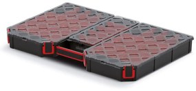 Organizator servieta 57,7 x 39 x 6 cm, combinatie, negru