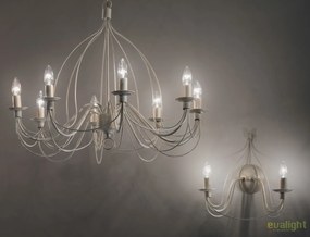 Candelabru design rustic CORTE SP8 RUGGINE 057194
