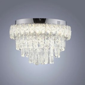JUST LIGHT. 15092-17 - Plafonieră LED KULUNKA LED/33W/230V crom lucios