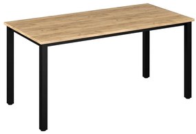 Masă PC Klodekas 7 (Stejar artisan + Negru) . 1097180