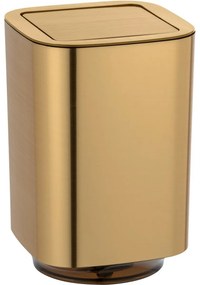 Wenko Coș de gunoi cu capac basculant Auron 5,5 l, auriu