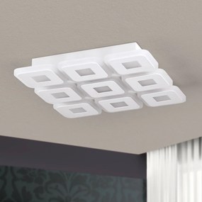 Plafoniera LED dimabila design modern Domino 41x41cm