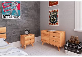 Noptieră din lemn de fag Greg - The Beds