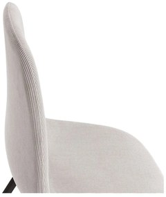 Scaune de dining crem 4 buc. tapițate Minka – Marckeric