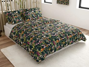 Lenjerie de pat din bumbac MYSTIC GARDEN verde inchis Dimensiune lenjerie de pat: 70 x 90 cm | 140 x 220 cm