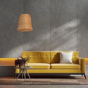 Lustră pe cablu VIMINI 1xE27/40W/230V ratan