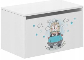 Cutie de depozitare pentru copii cu un leuţ frumos 40x40x69 cm