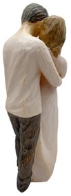 Statueta cuplu indragostiti CARESS, 22cm
